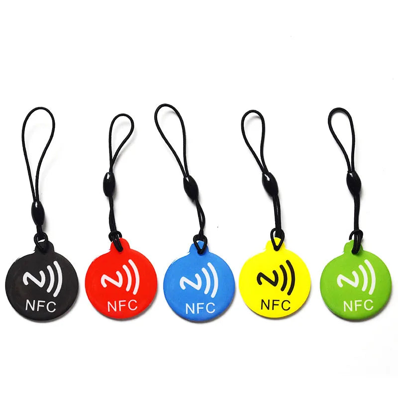 Tag NFC 213 en résine cristal 13,56 MHz