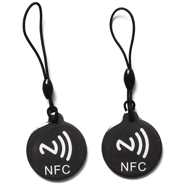 Tag NFC 213 en résine cristal 13,56 MHz