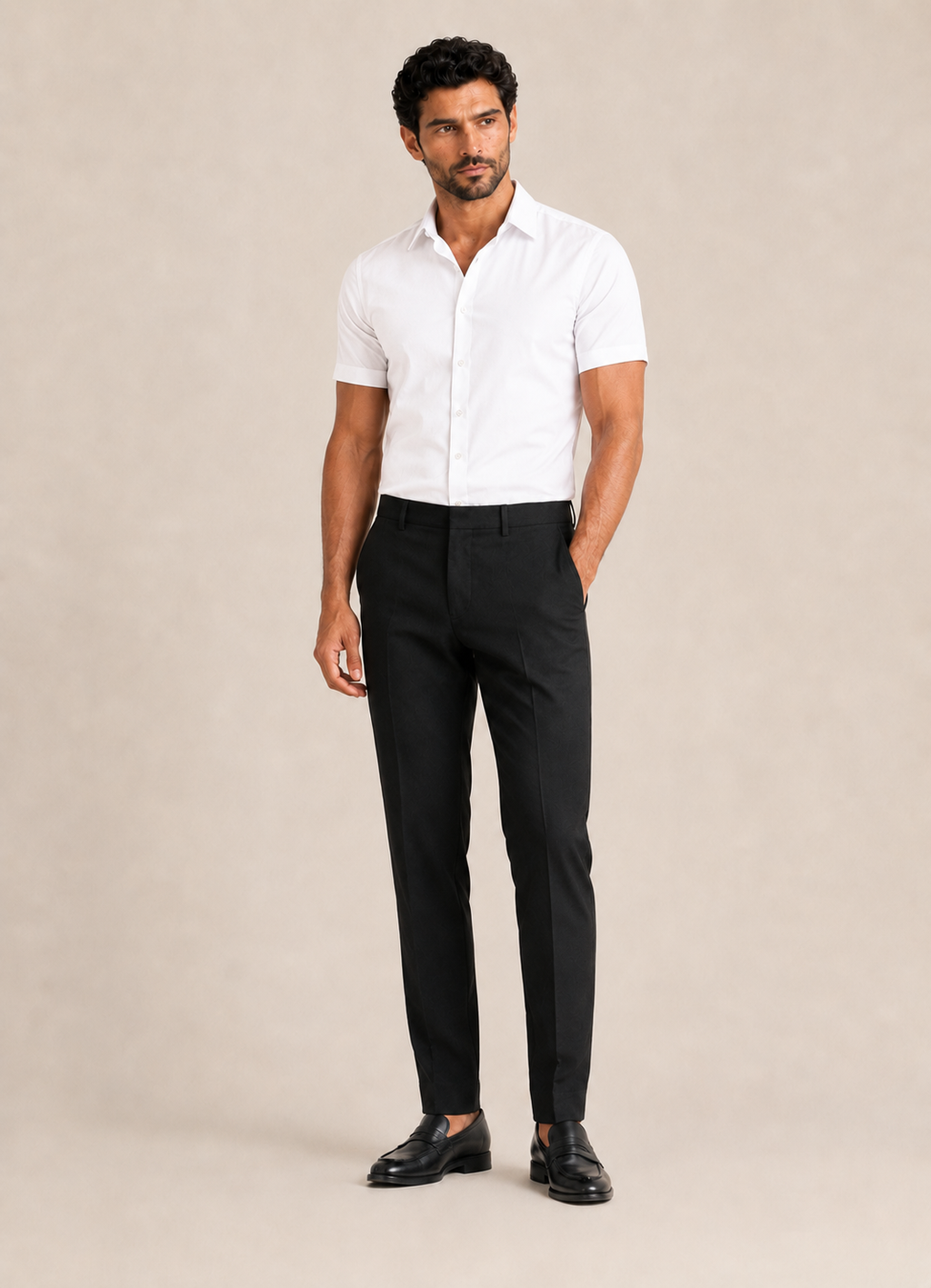 Chemise à manches courtes