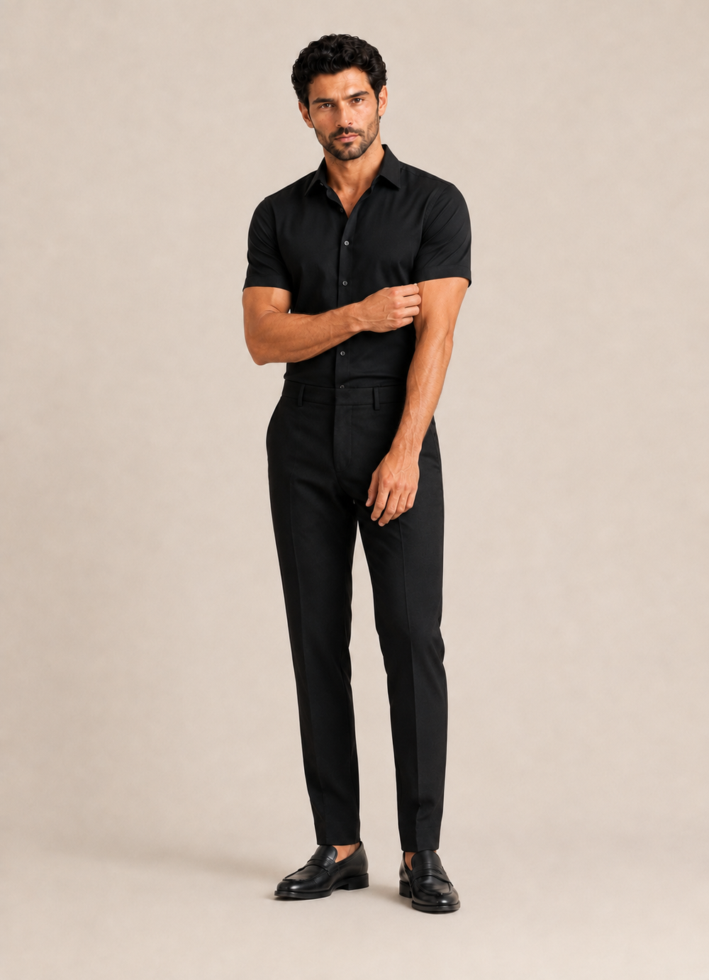 Chemise à manches courtes