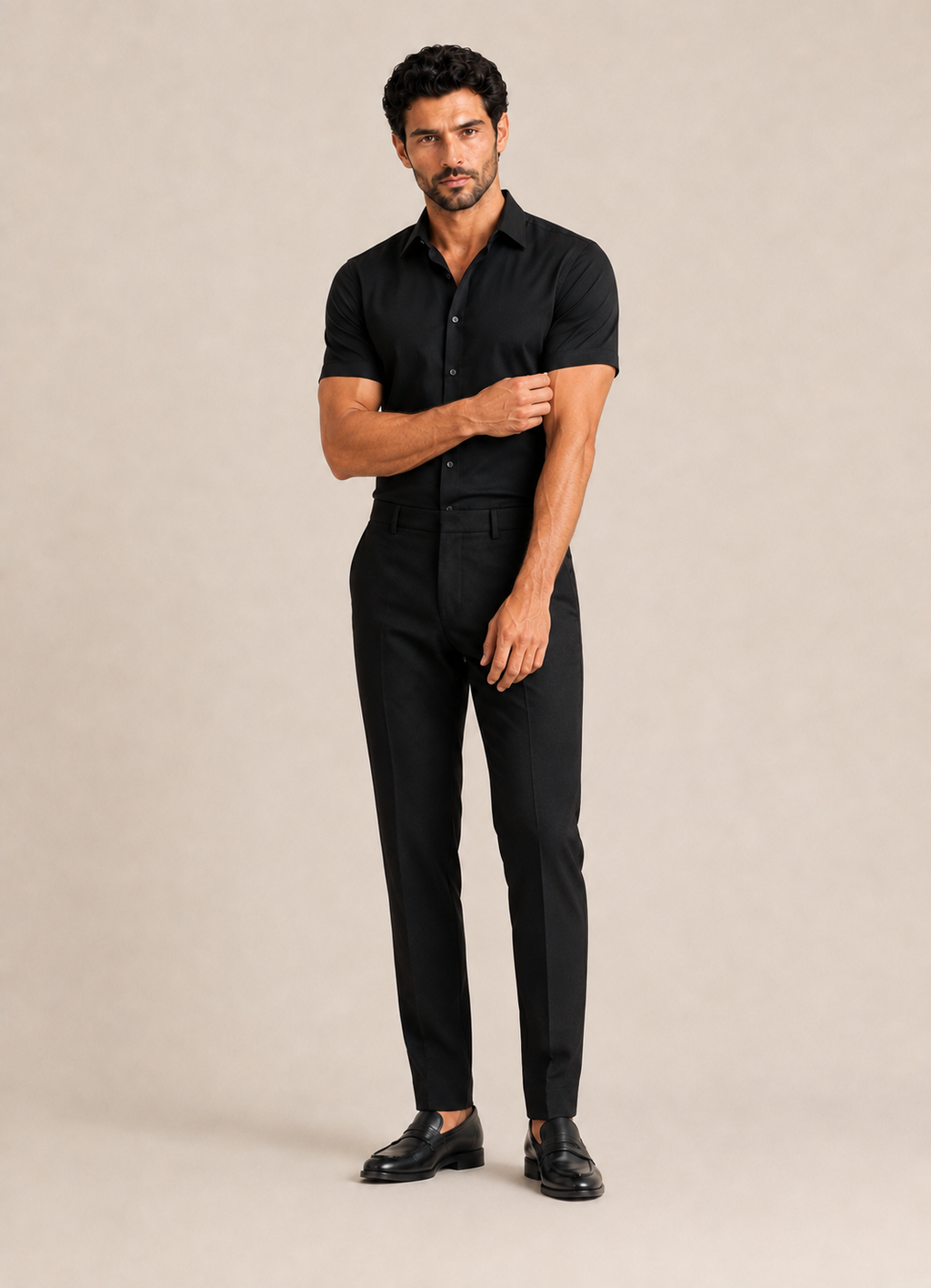 Chemise à manches courtes