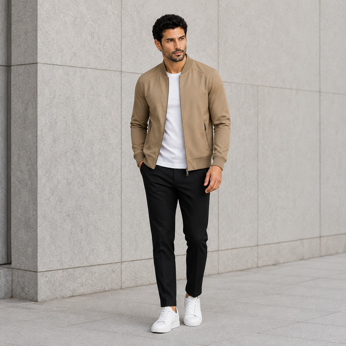 Blouson bomber léger
