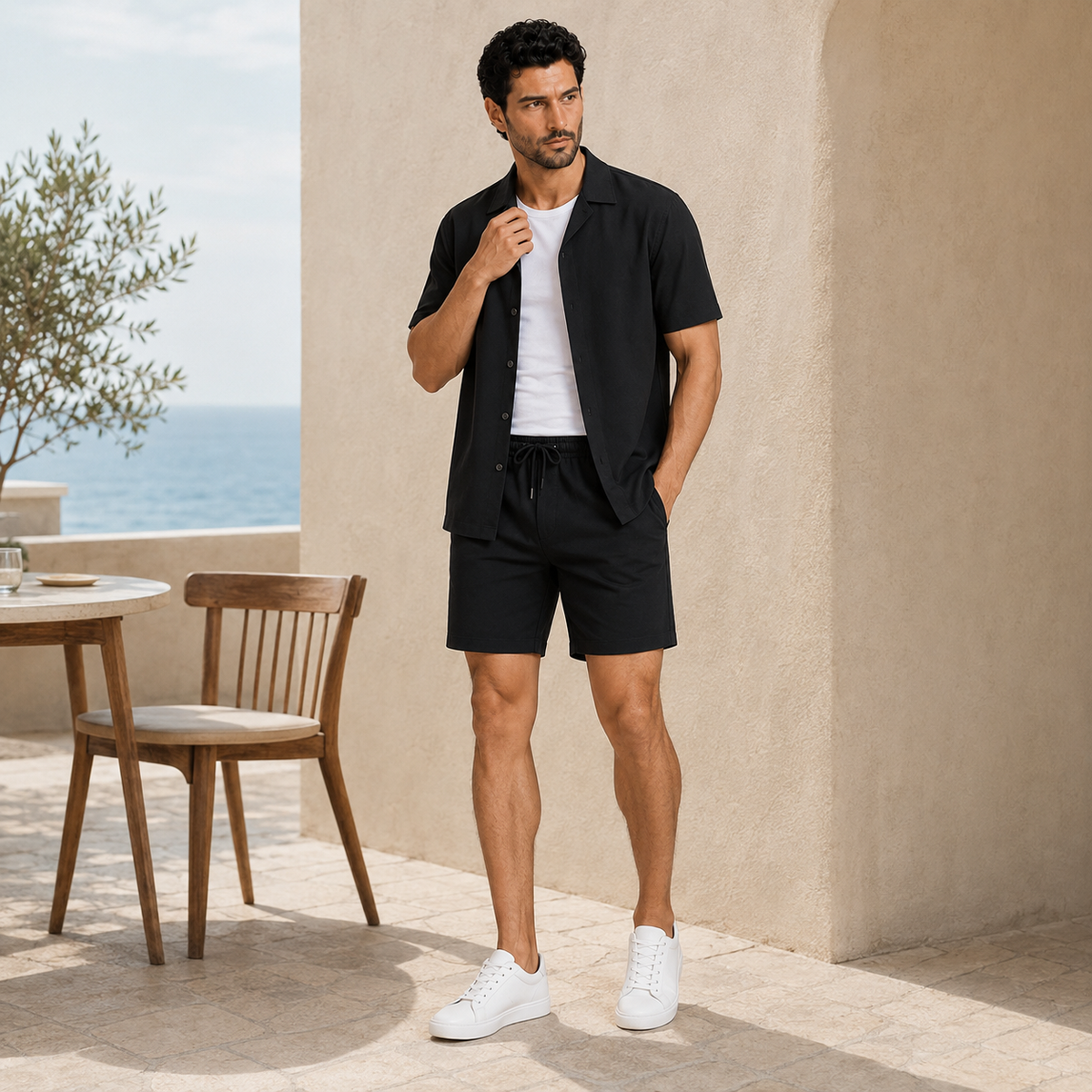 Ensemble chemise et short