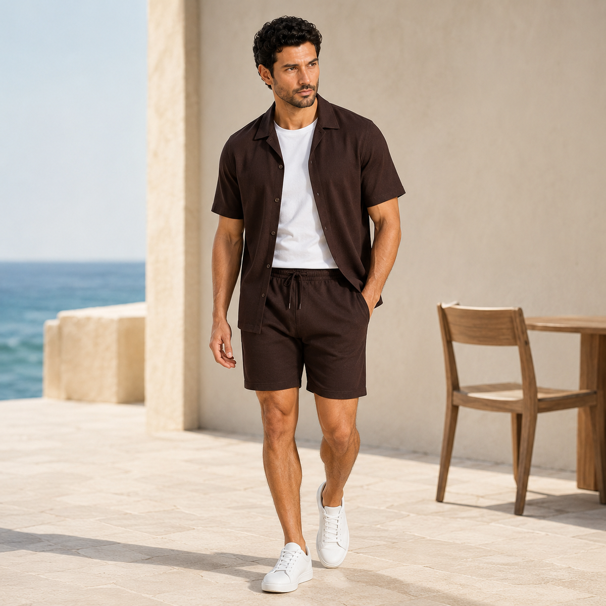 Ensemble chemise et short