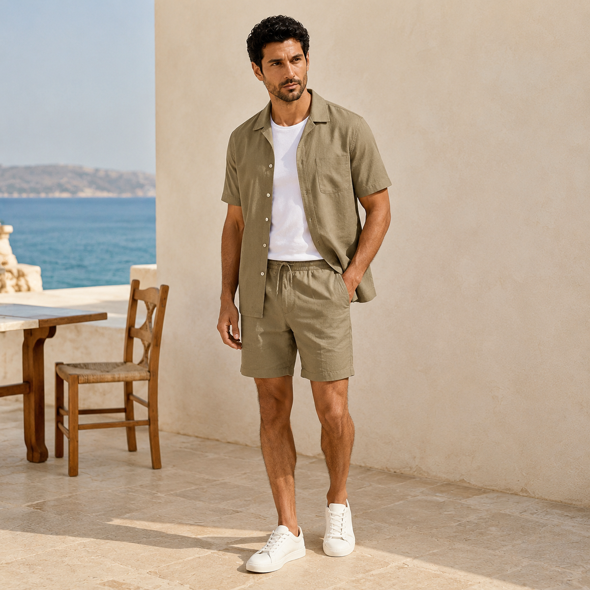 Ensemble chemise et short
