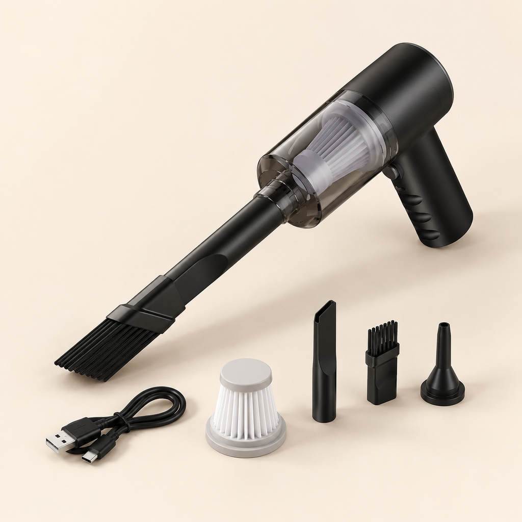 Mini Aspirateur Sans Fil Portable – Voiture et Maison