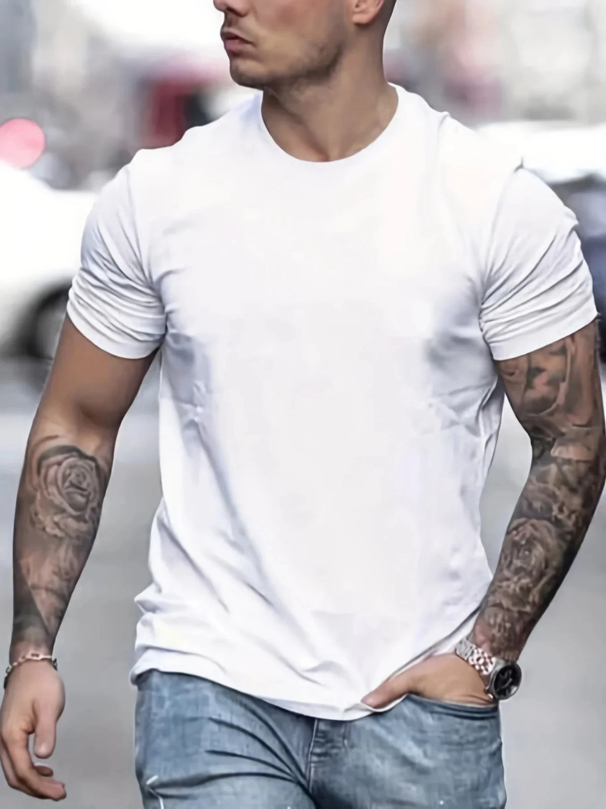 T-shirt homme en coton Freedom