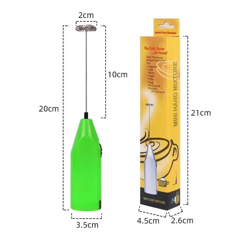 Mousseur à lait électrique portable pour café