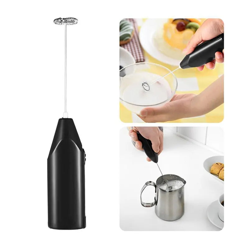 Mousseur à lait électrique portable pour café