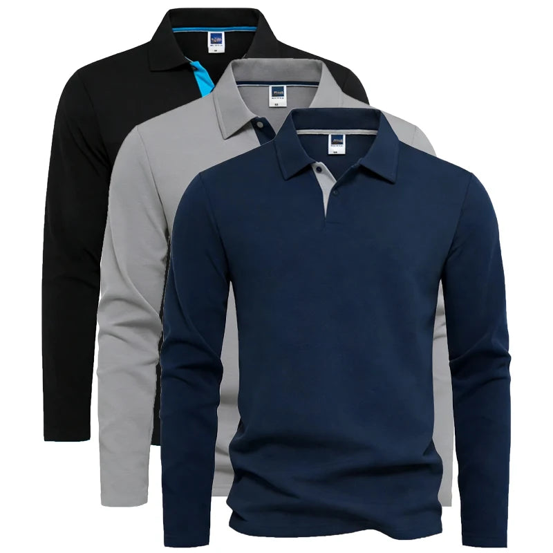 T-shirt homme manches longues en coton