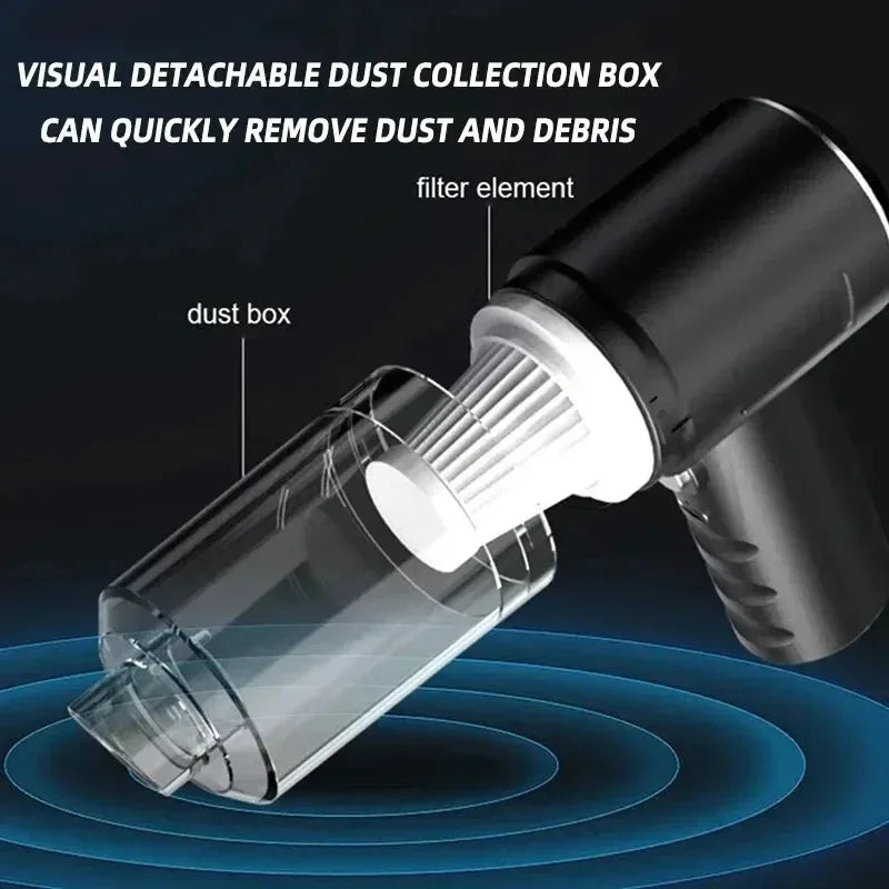 Mini aspirateur sans fil pour voiture et maison
