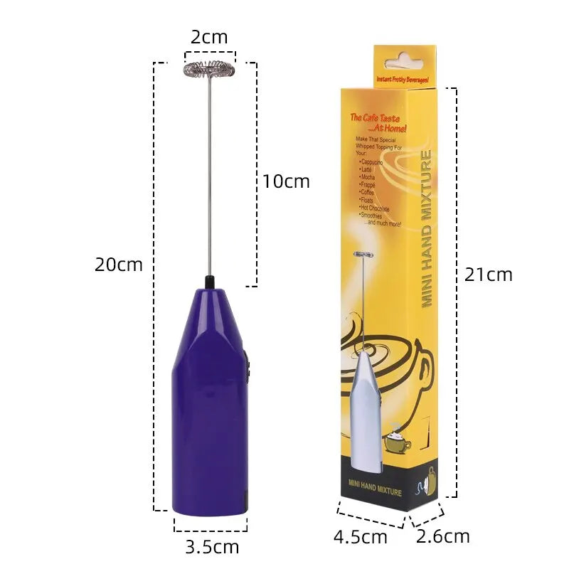 Mousseur à lait électrique portable pour café